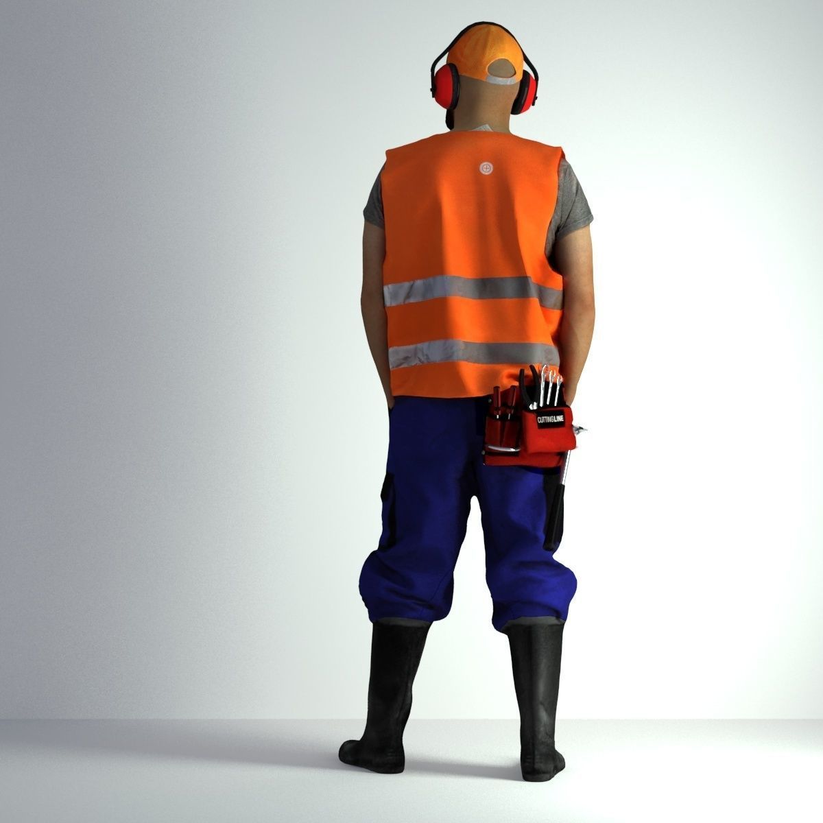 3D Scan Man Worker Safety 018 3D model_29