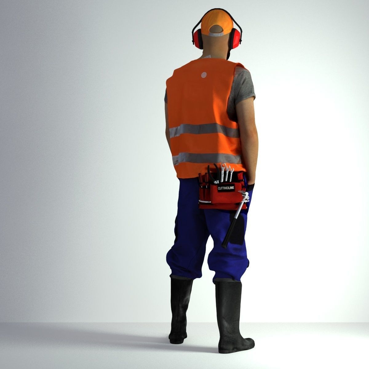 3D Scan Man Worker Safety 018 3D model_26