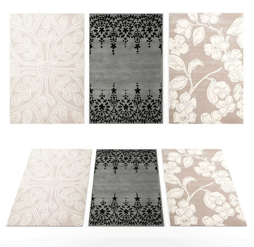 benuta rugs4 Low-poly 3D model
