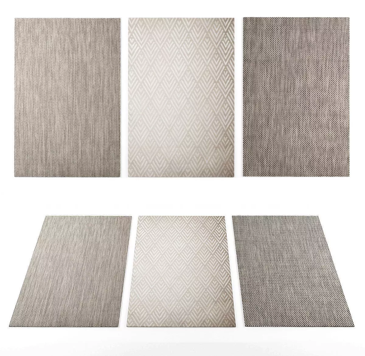 safavieh rugs4 Low-poly 3D model