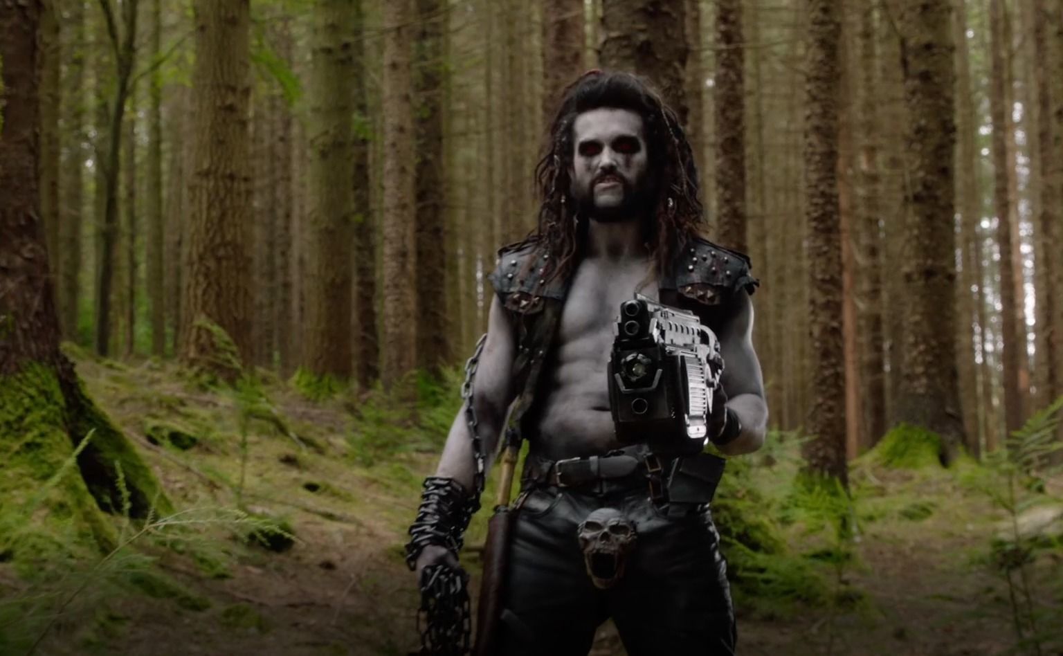 Lobo s weapon fan art from Krypton series 3D print model_1