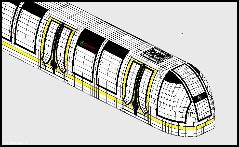 Sci-fi metro train II 3D model_7