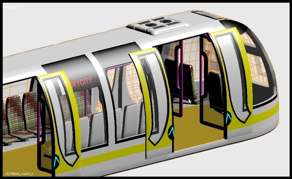 Sci-fi metro train II 3D model_19