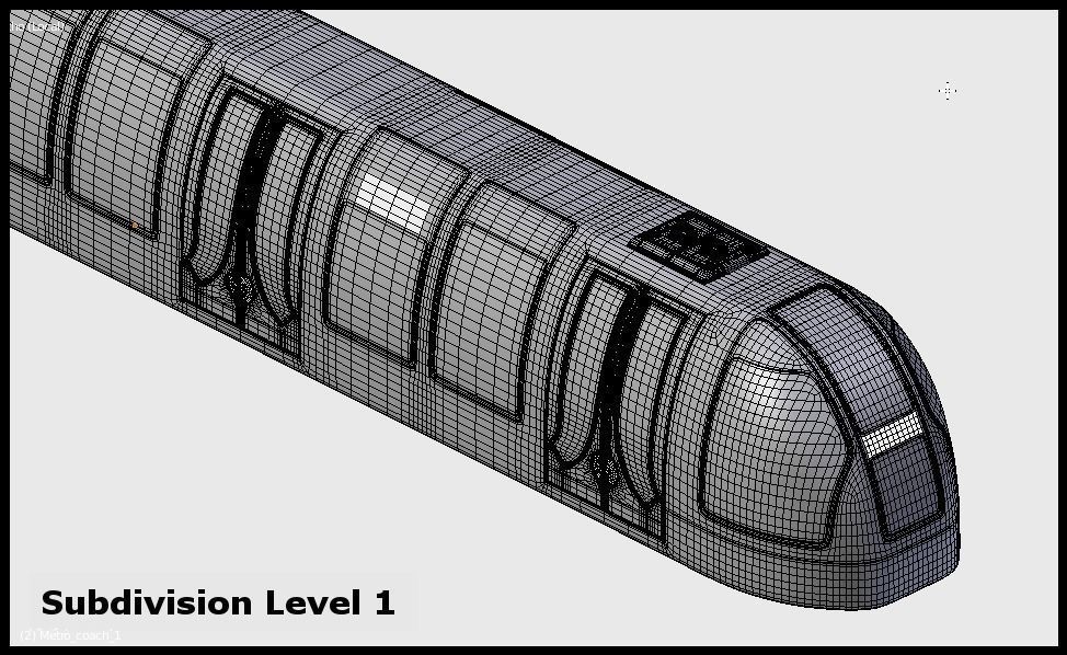 Sci-fi metro train II 3D model_8
