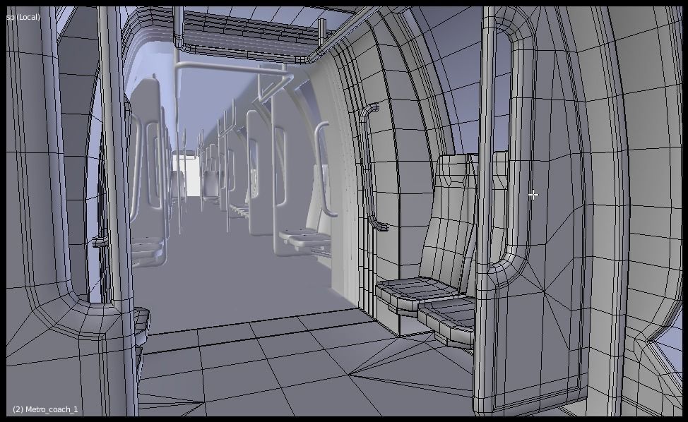 Sci-fi metro train II 3D model_15