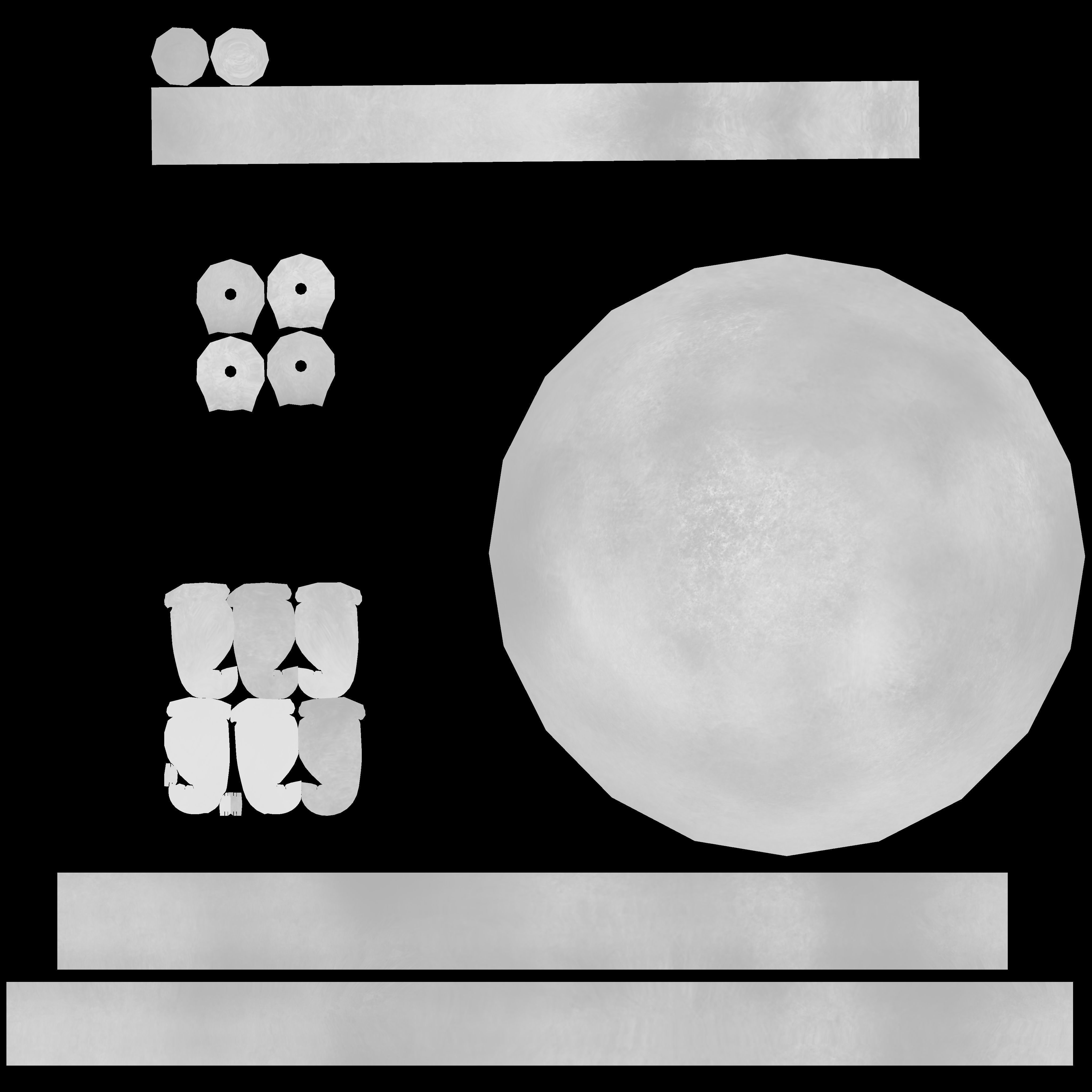 Witch Cauldron cartoon 3D model_10