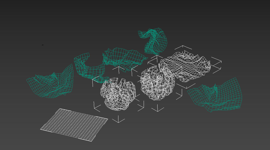 Crumpled Paper 3D model_3