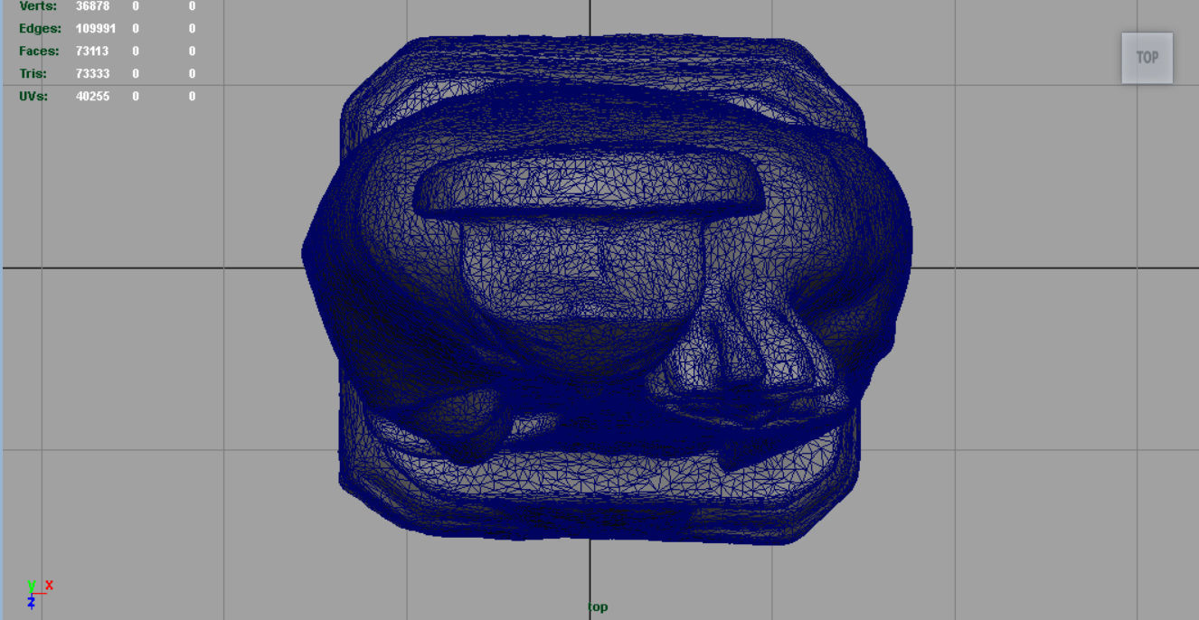 Saint Thomas Aquinas Low-poly 3D model_8