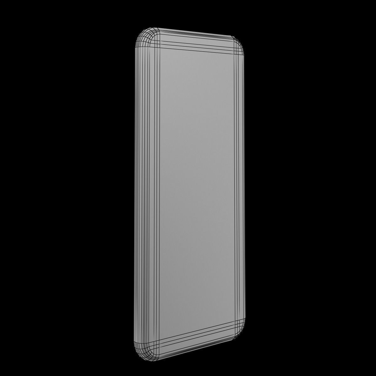 Samsung Galaxy S8 Low Poly model for AR VR Low-poly 3D model_7