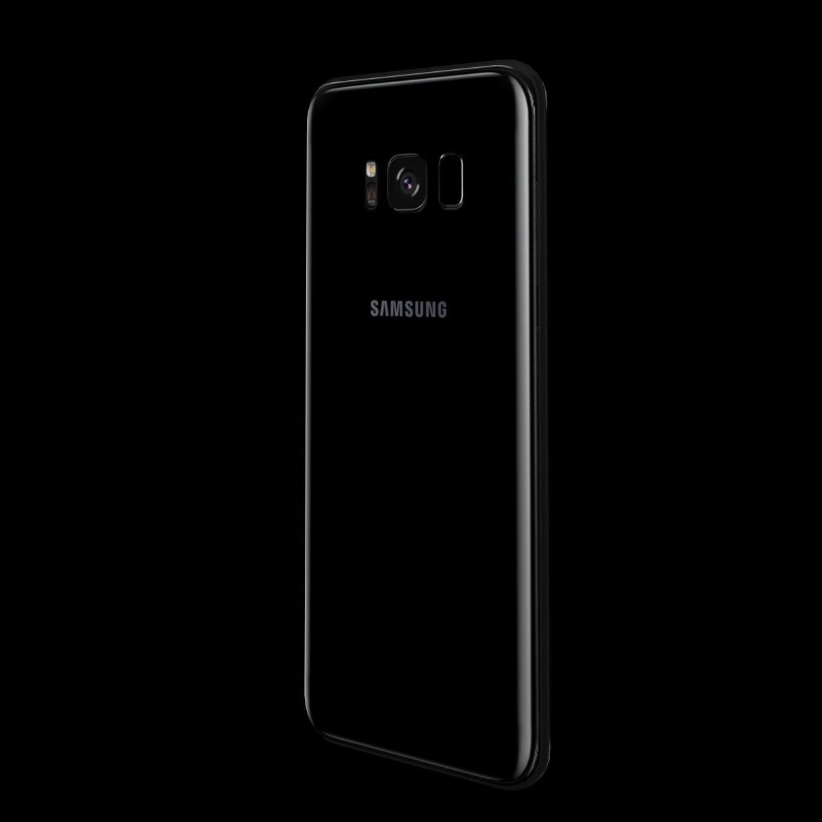 Samsung Galaxy S8 Low Poly model for AR VR Low-poly 3D model_1