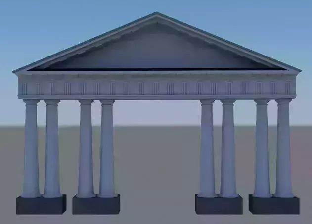 Classical architecture detail