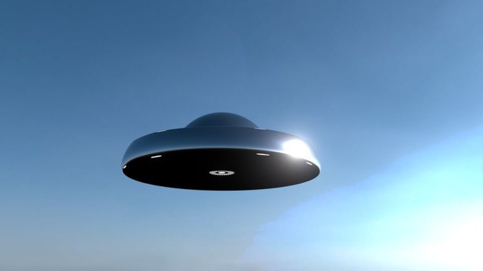 Flat Bottom UFO Free 3D model