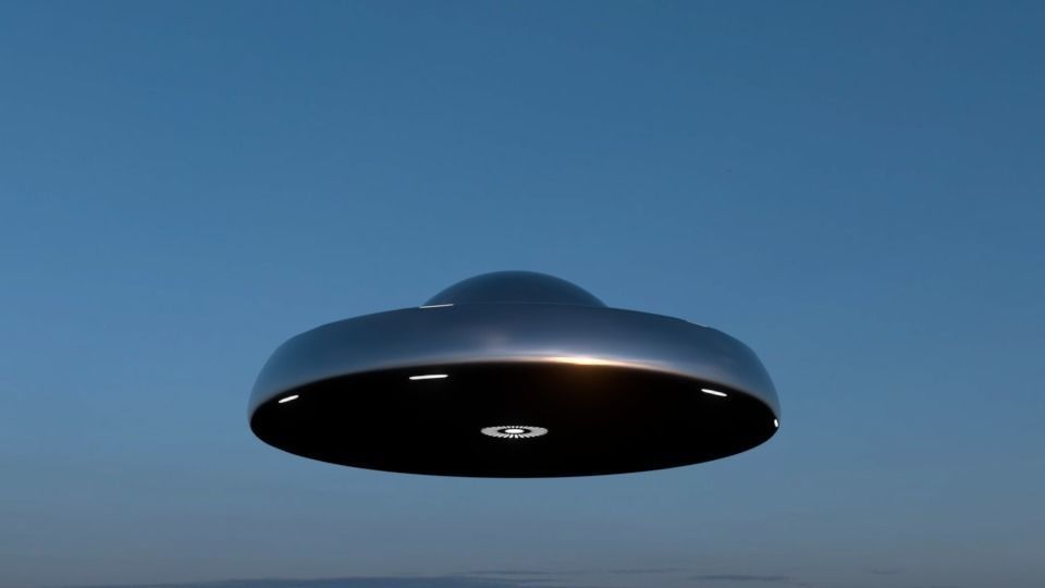 Flat Bottom UFO Free 3D model_1