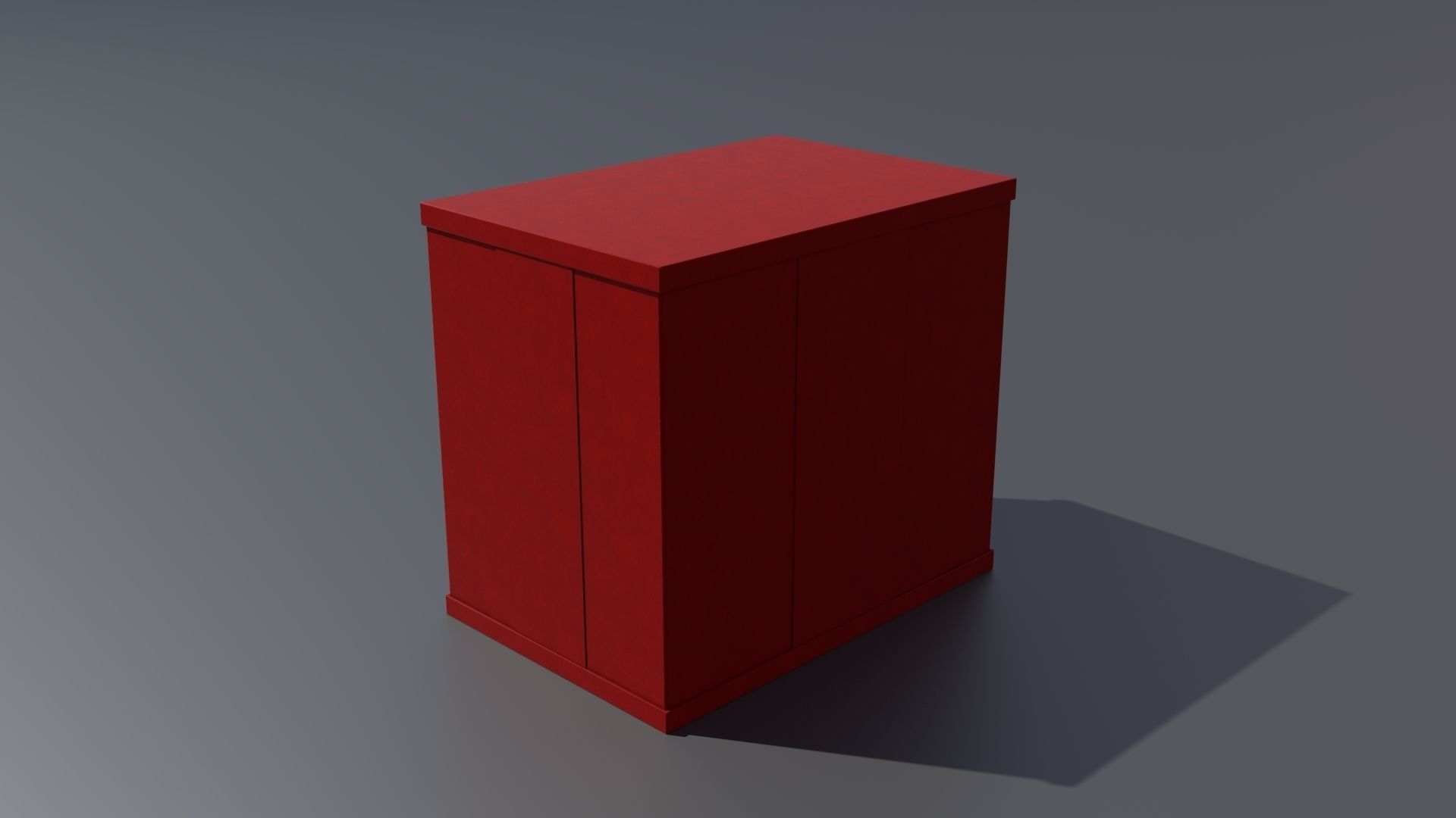 Workshop PBR closets benches boxes and tables 3D model_81