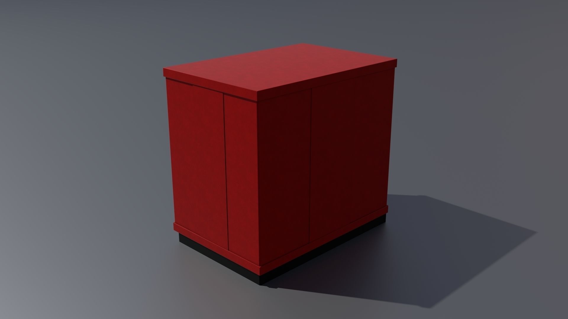 Workshop PBR closets benches boxes and tables 3D model_6