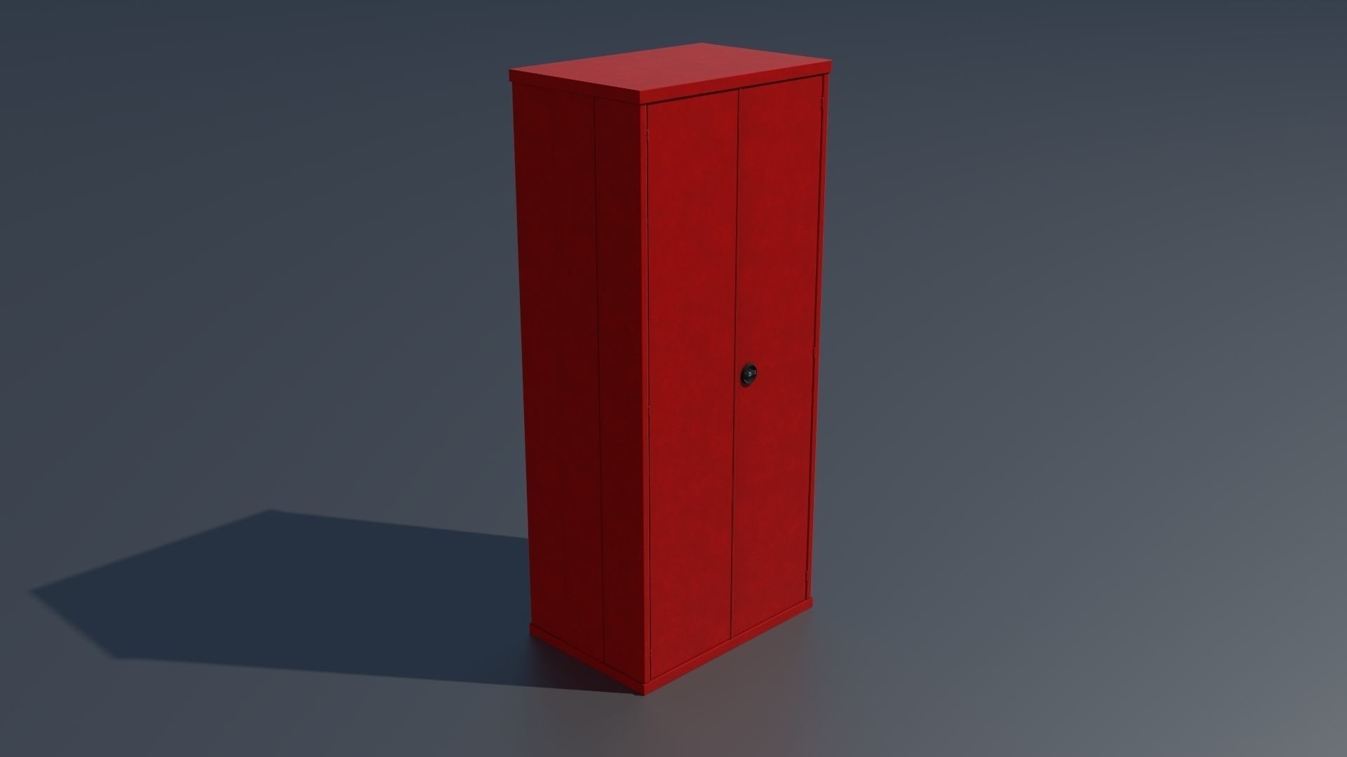 Workshop PBR closets benches boxes and tables 3D model_26