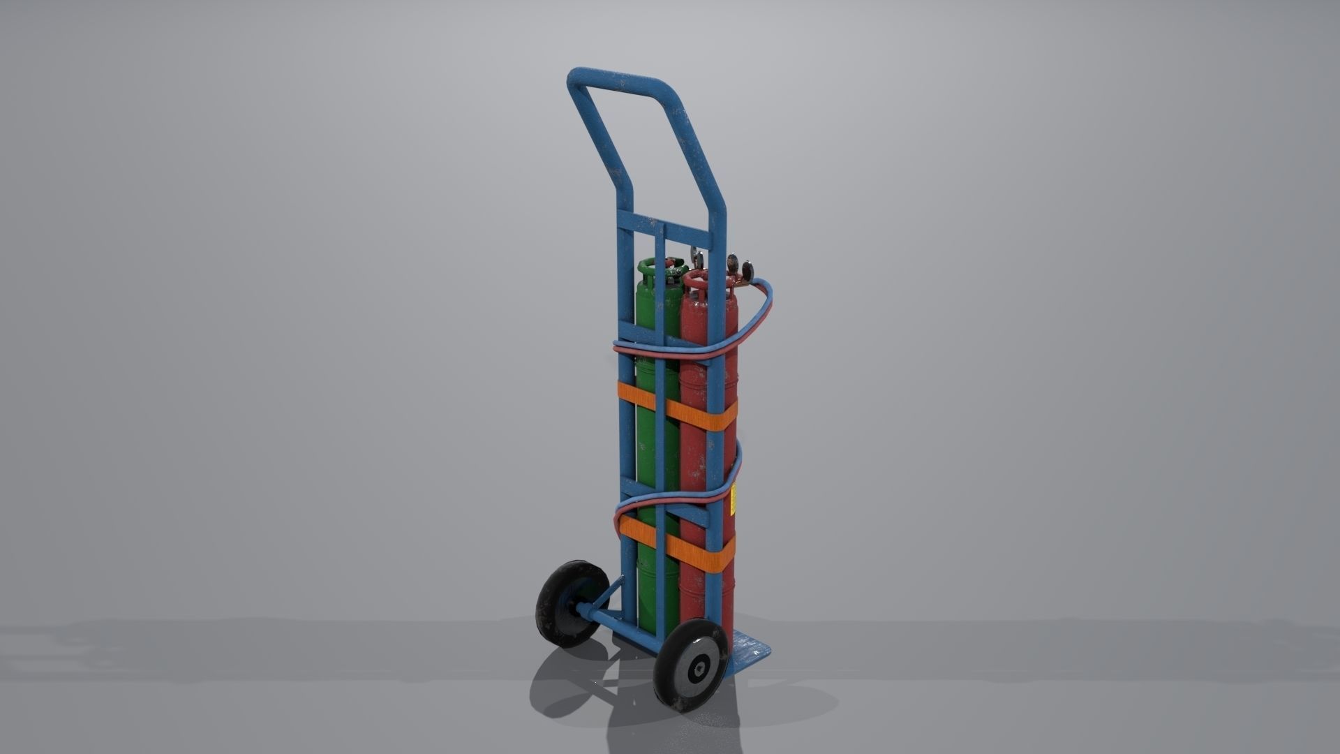 Welding station PBR 3D model_4