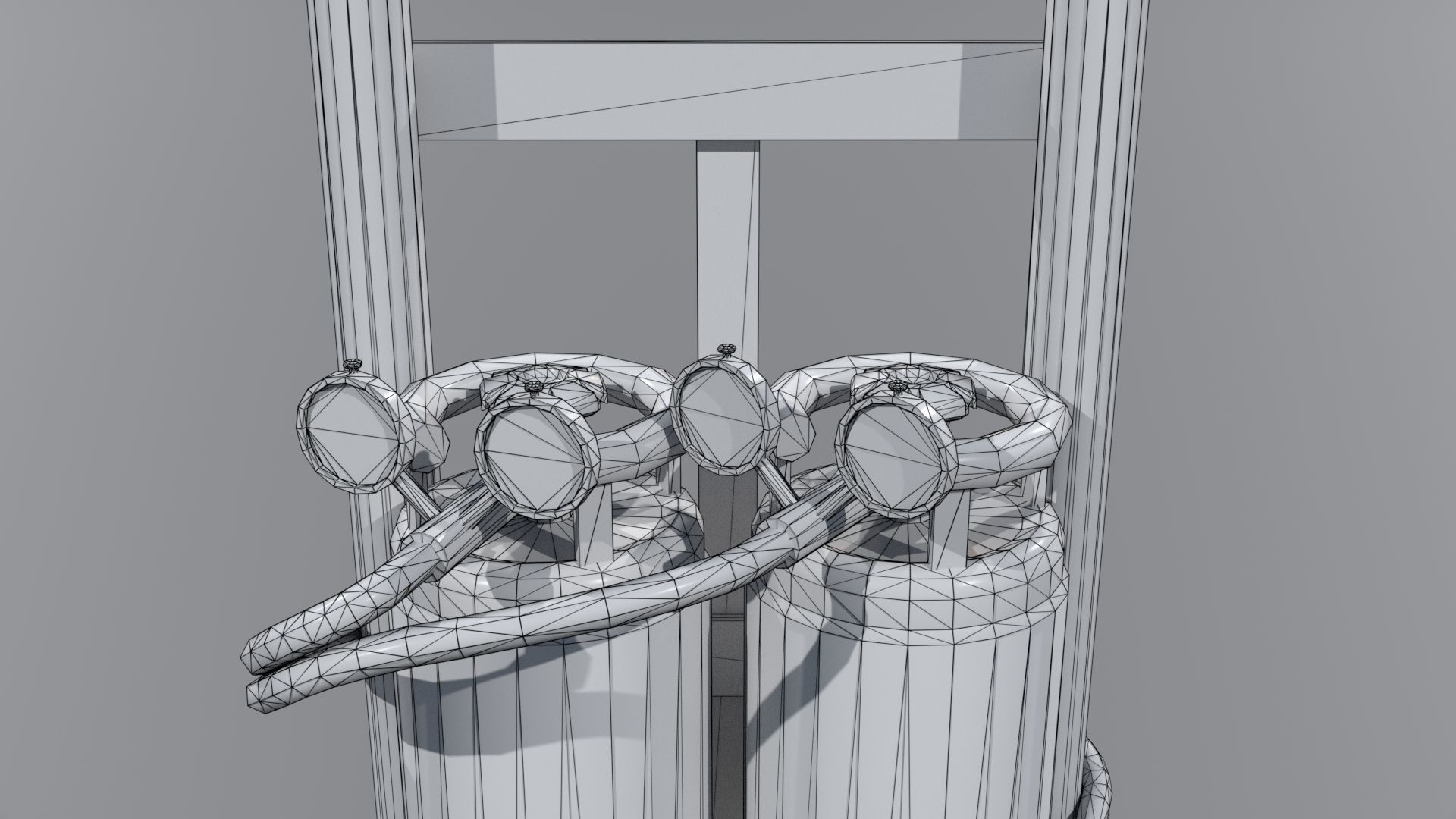 Welding station PBR 3D model_12