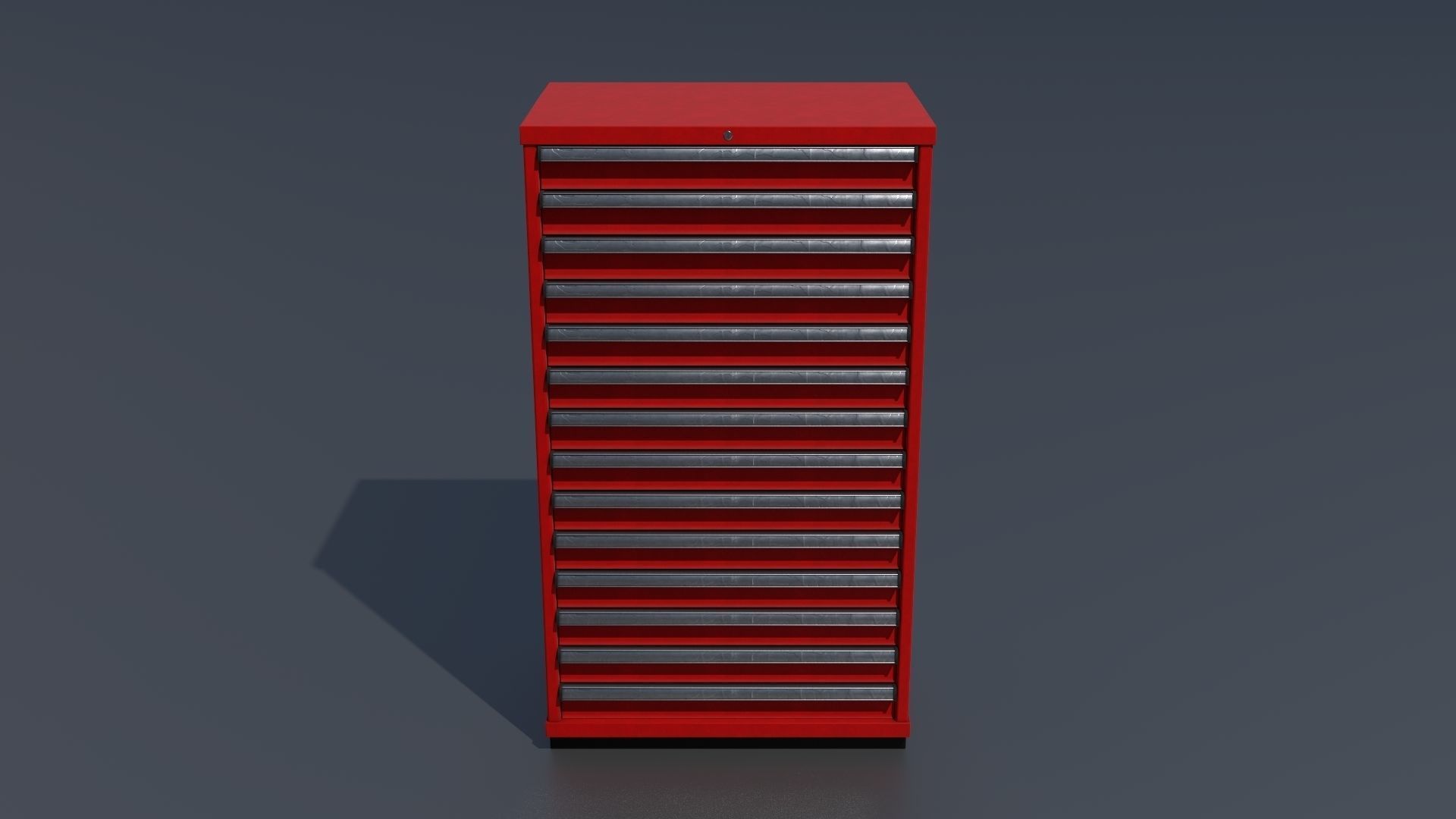 Workshop storage box large PBR 3D model_1