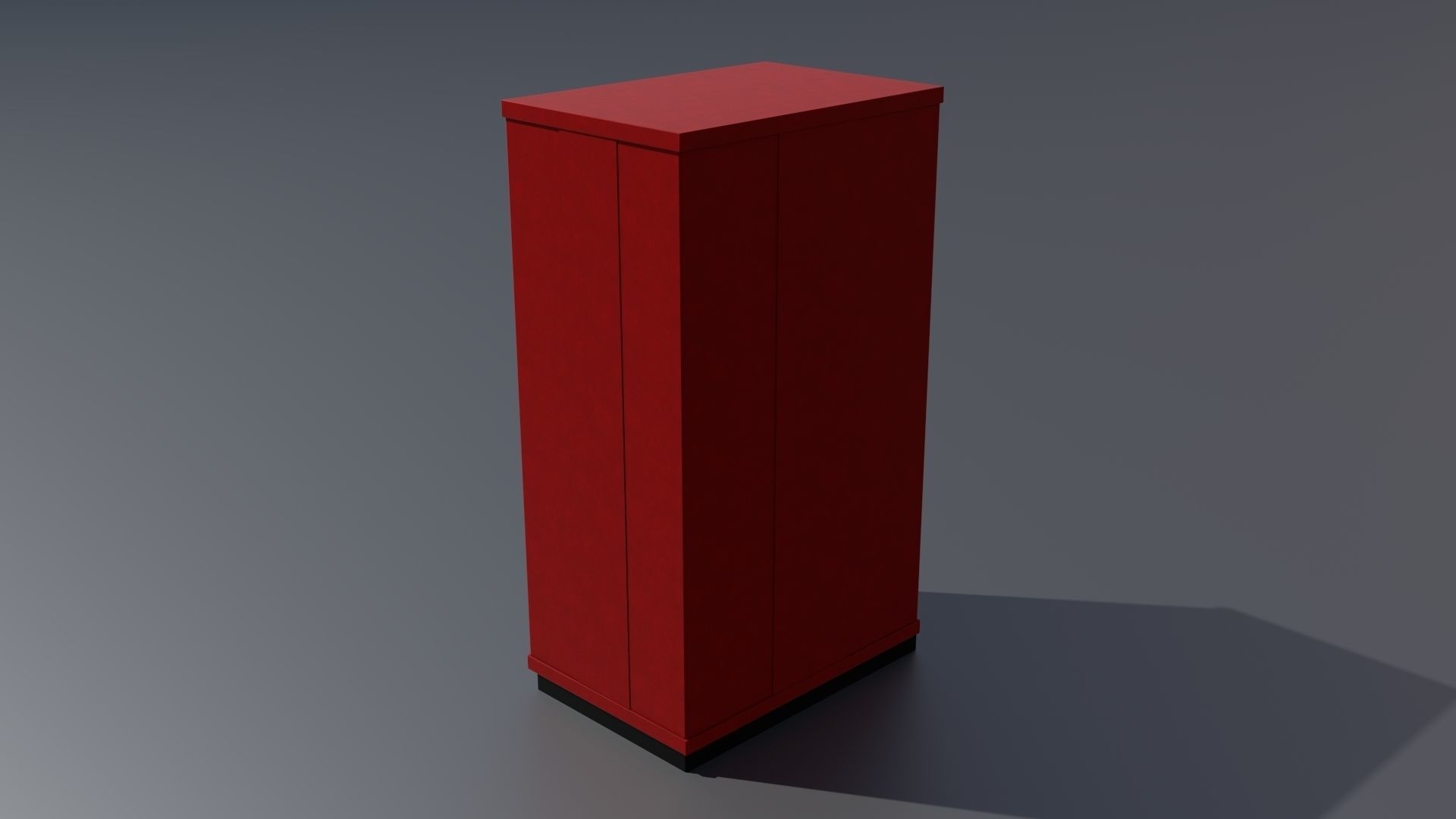 Workshop storage box large PBR 3D model_3
