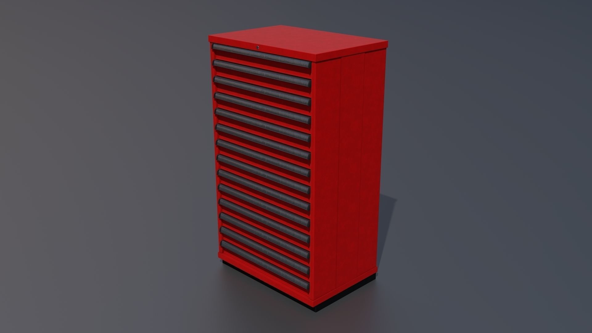 Workshop storage box large PBR 3D model_2