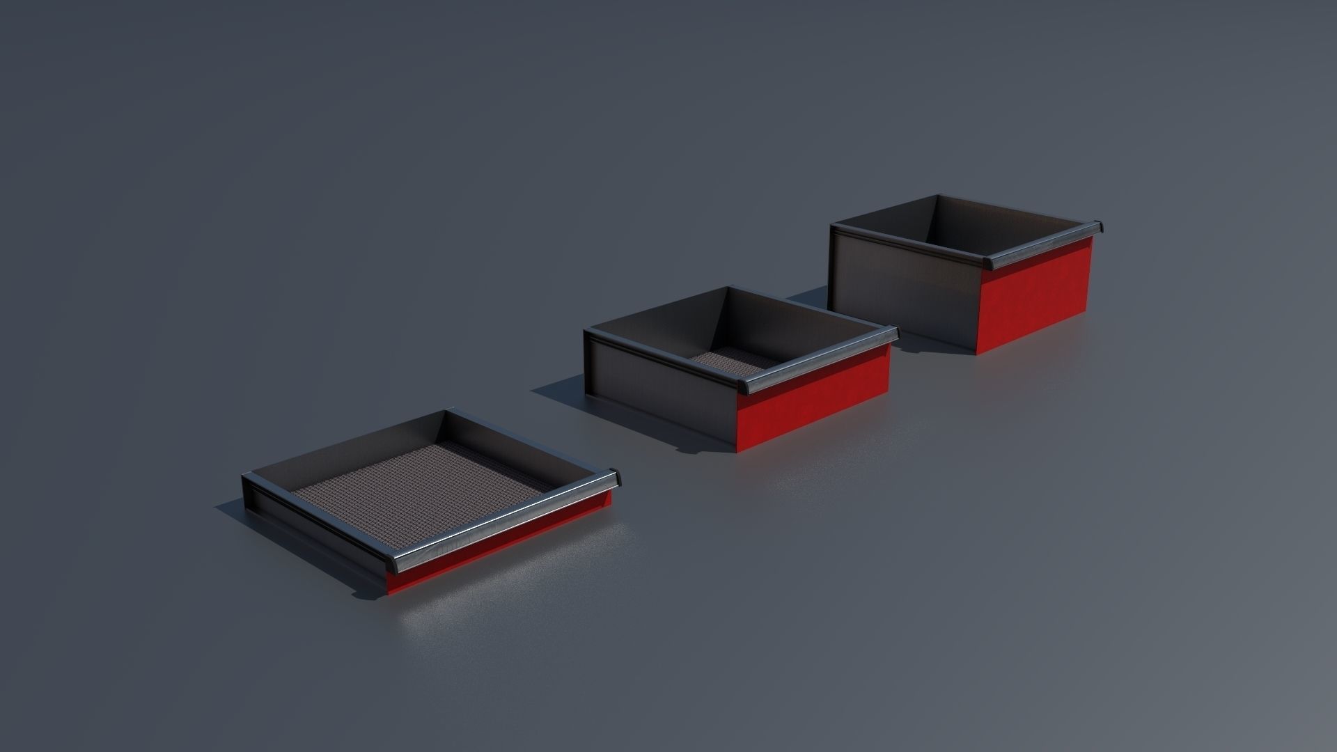 Workshop workbench 2 PBR 3D model_8