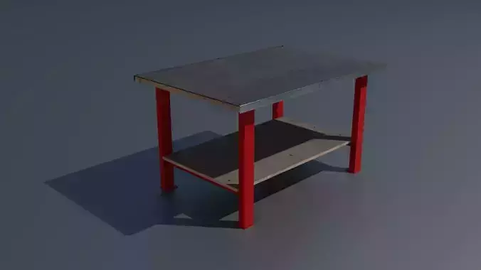 Workshop worktable small PBR 