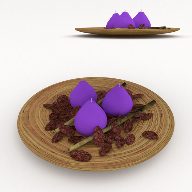 Interior Props Collection 1 Low-poly 3D model_27