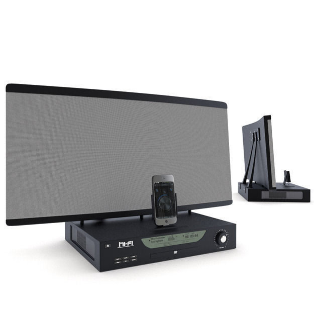 Interior Props Collection 1 Low-poly 3D model_2