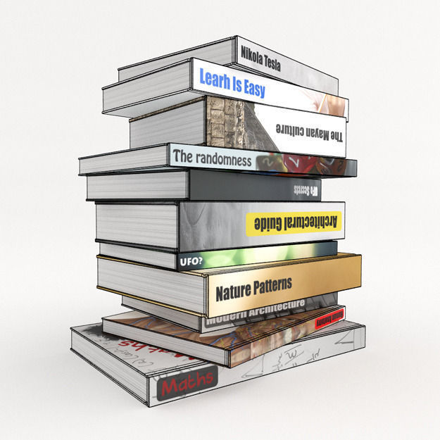 Interior Props Collection 1 Low-poly 3D model_17