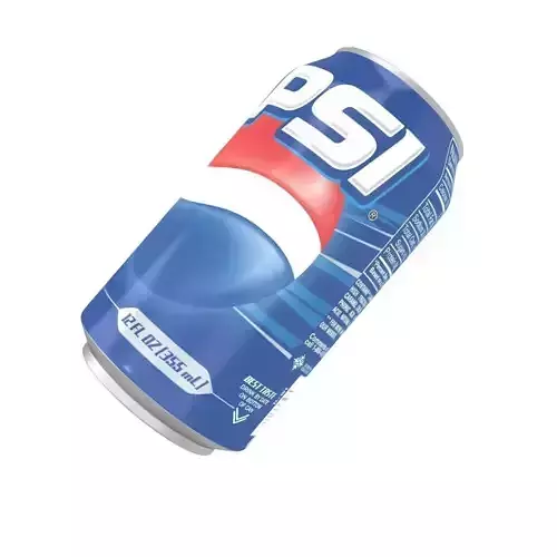 Soda Can Set 3D model
