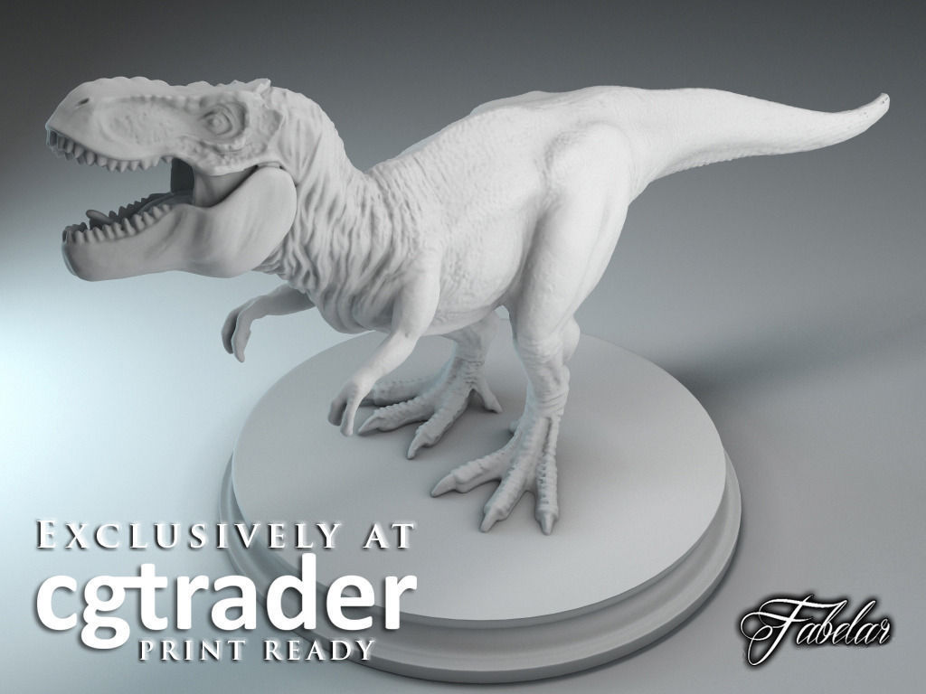 Tyrannosaurus Rex Print-ready 3D print model_1