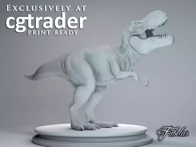 Tyrannosaurus Rex Print-ready 3D print model