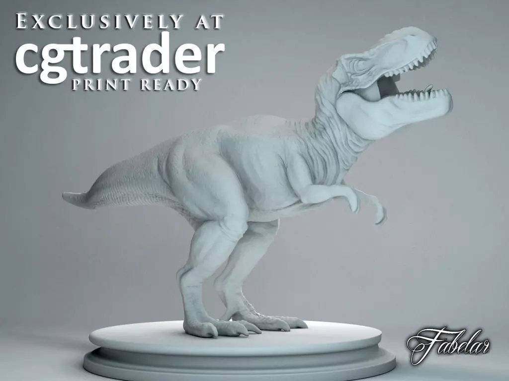 Tyrannosaurus Rex Print-ready 3D print model_0