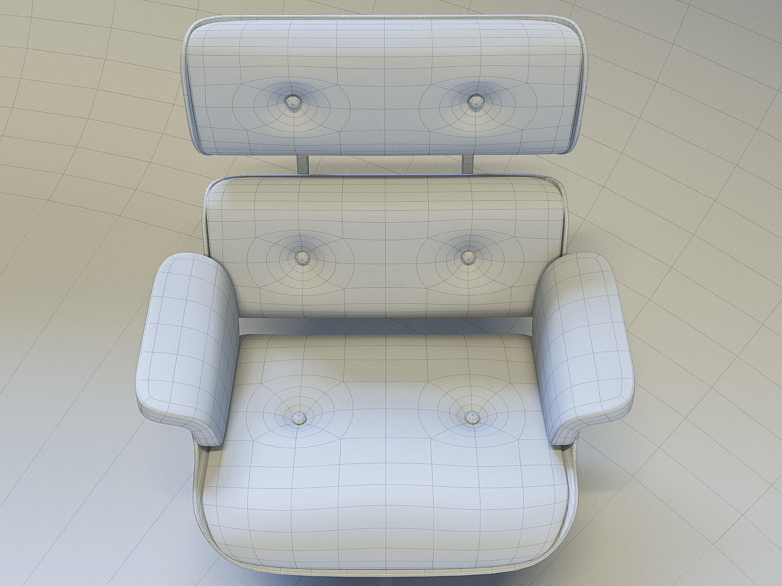 Furniture Collection - Catalog and Sample Model Free low-poly 3D model_9