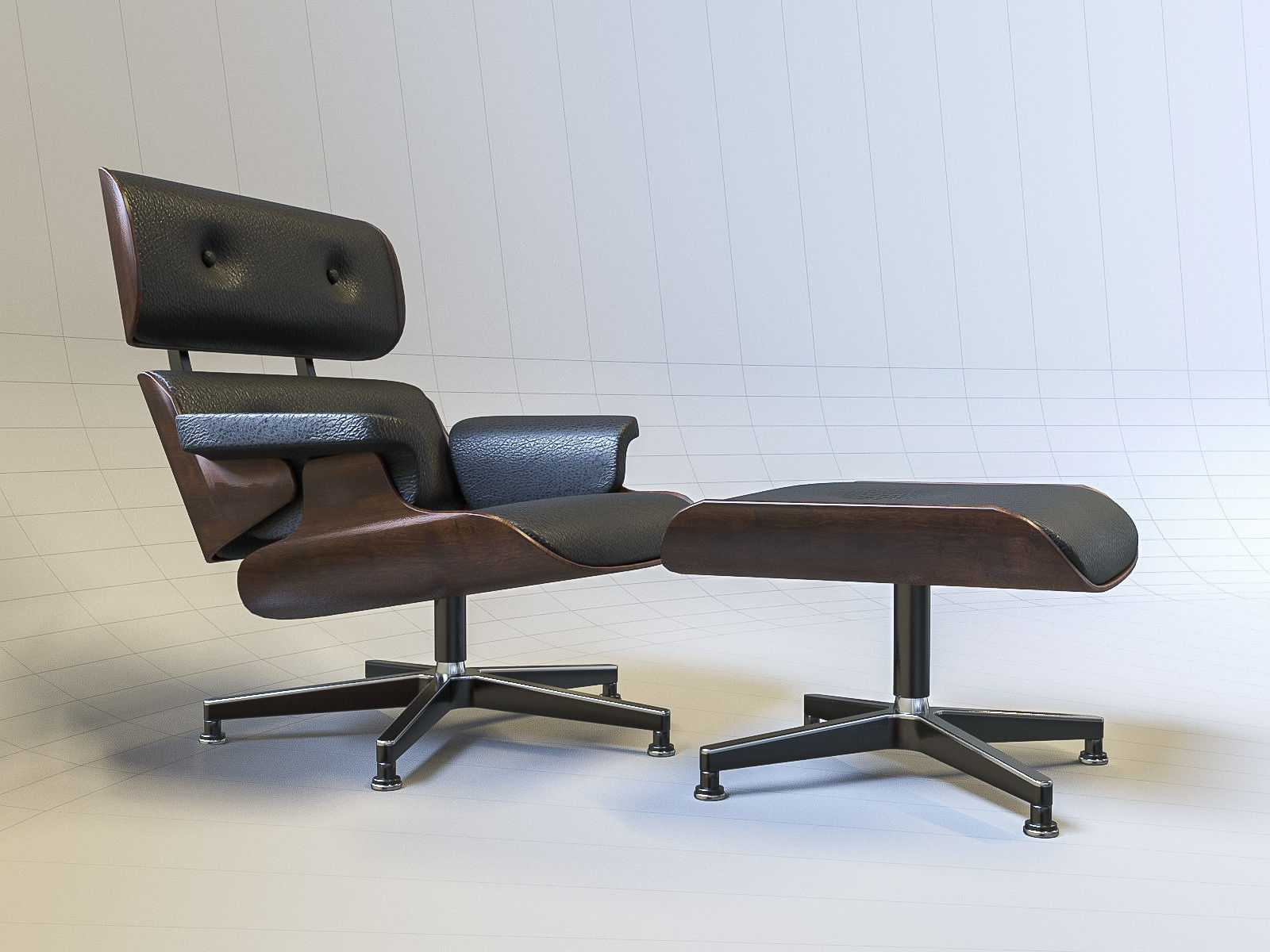 Furniture Collection - Catalog and Sample Model Free low-poly 3D model_5