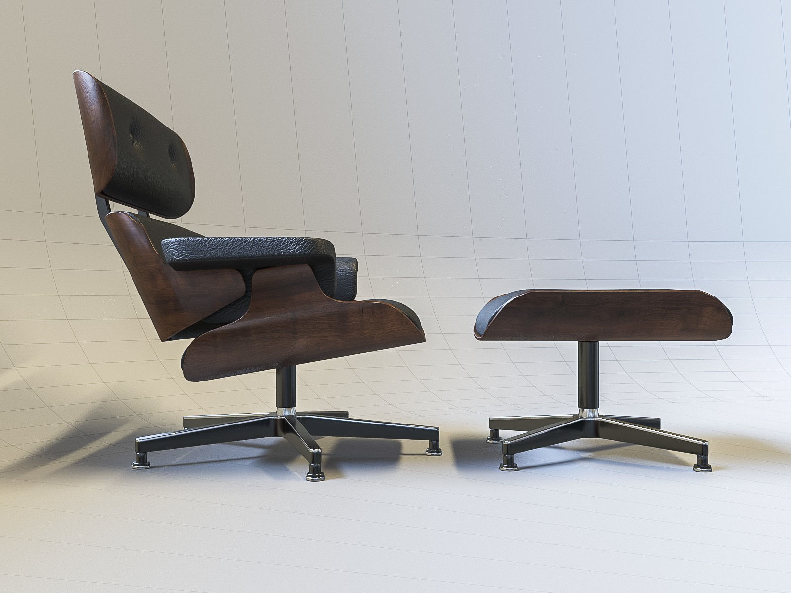 Furniture Collection - Catalog and Sample Model Free low-poly 3D model_1