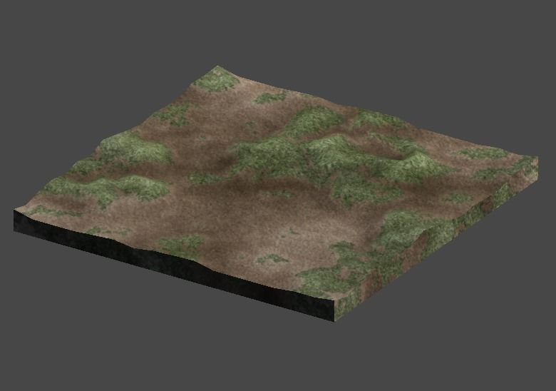 Figure Stand2 Low-poly 3D model_0