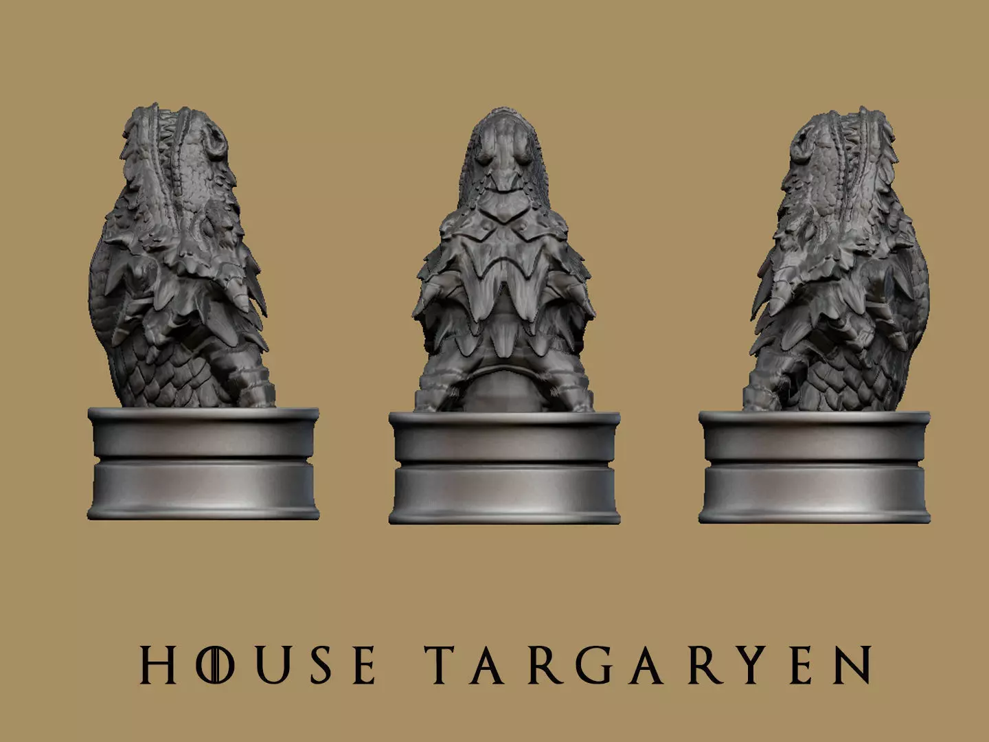Game of thrones markers pack of 5 3D print model_0