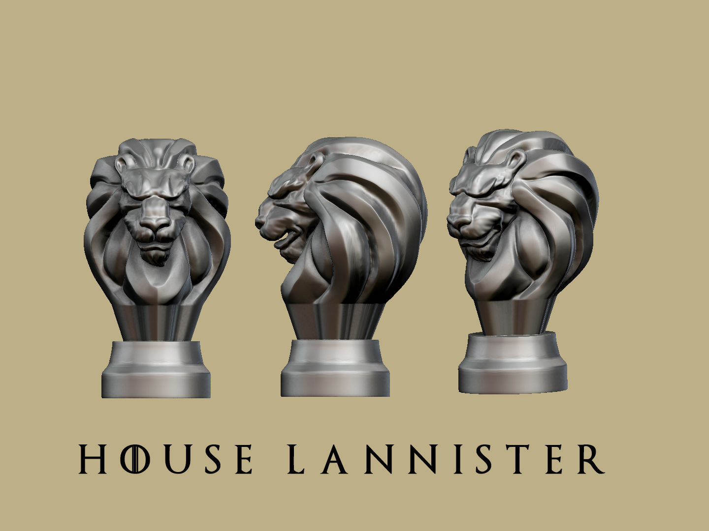 Game of thrones markers pack of 5 3D print model_2