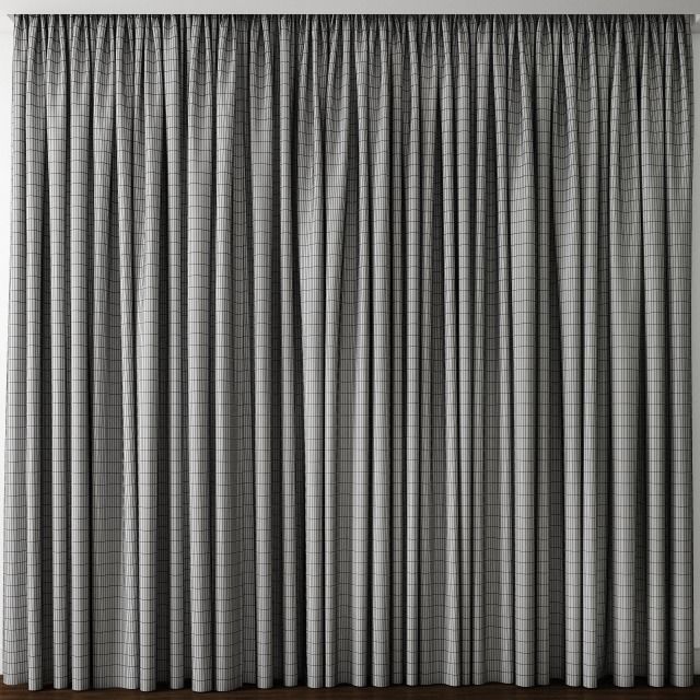 Curtain 23 3D model_1