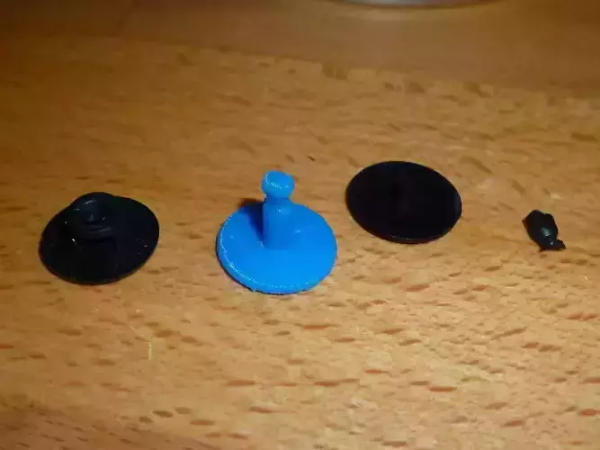 OpenSCAD Croc Pin Free 3D print model