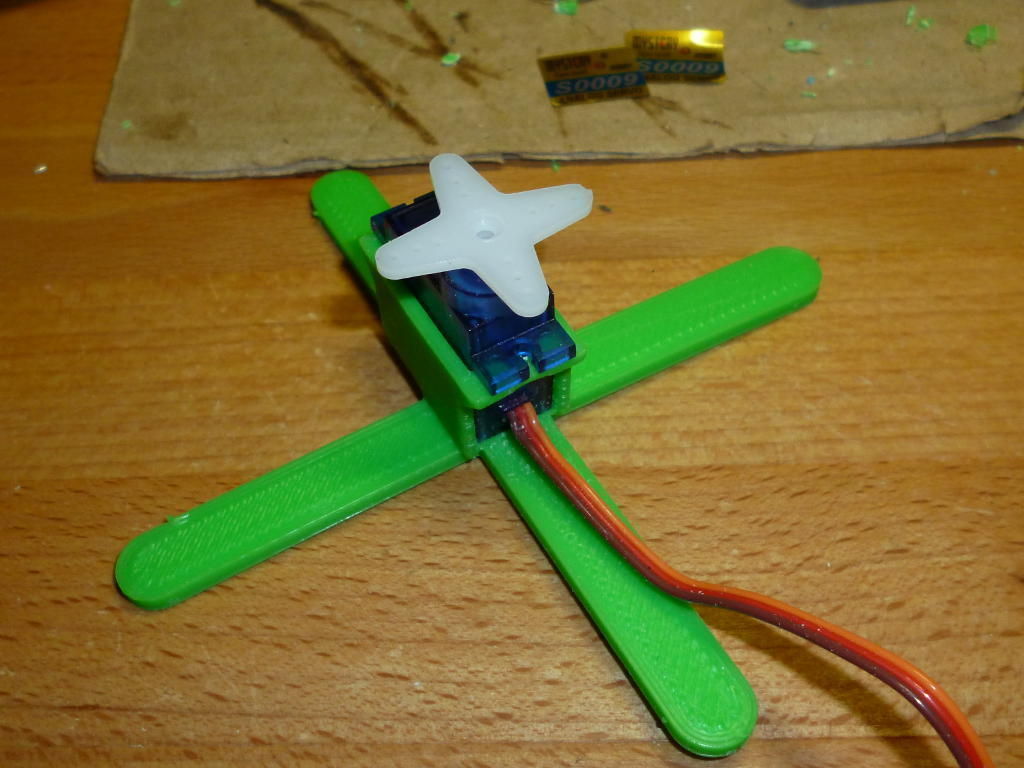 OpenScad Micro Servo Robot Arm free 3D model 3D printable CGTrader