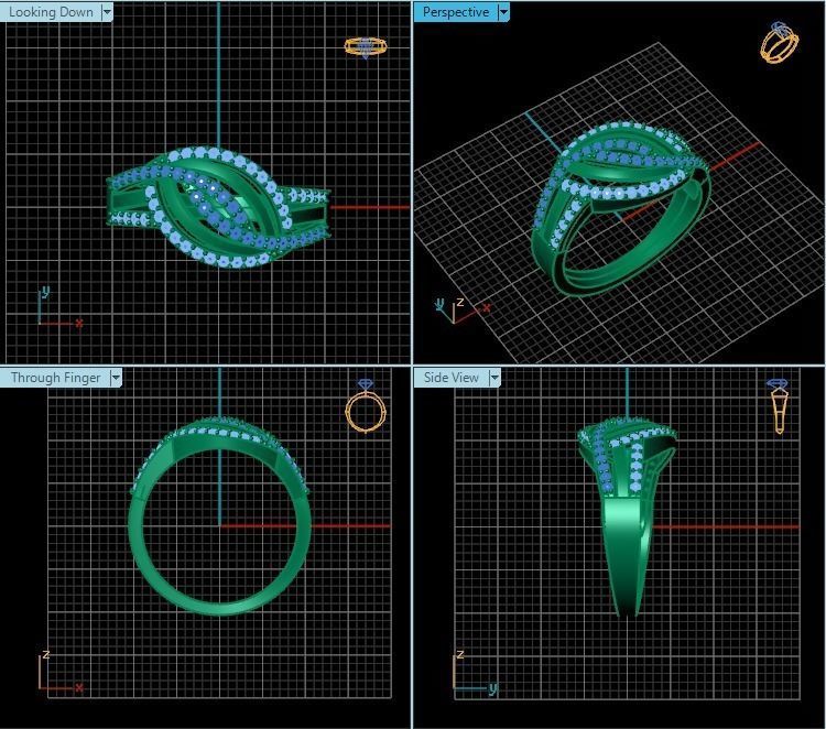 Ring R0646 3D print model_2