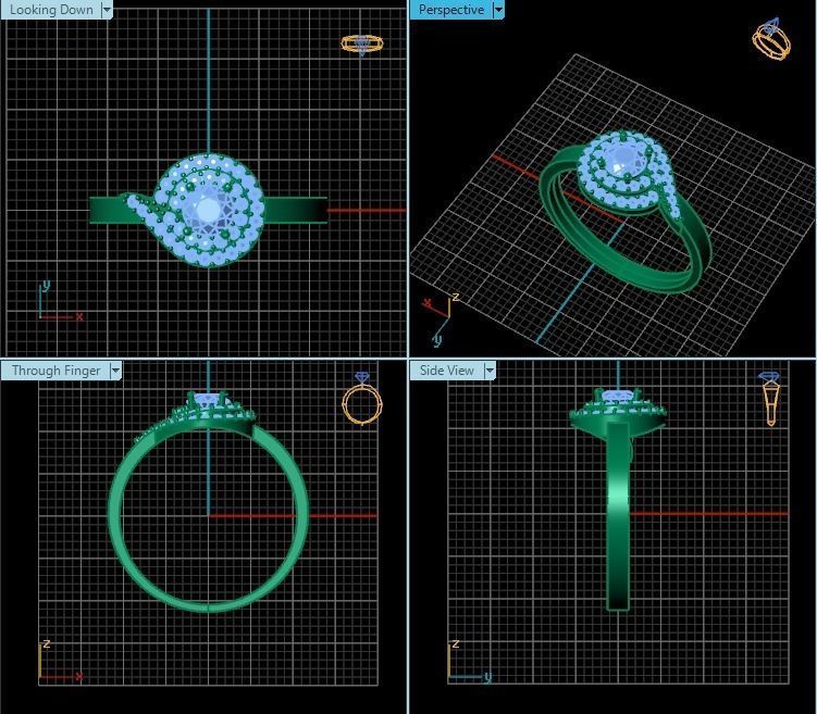 Ring R0650 3D print model_2