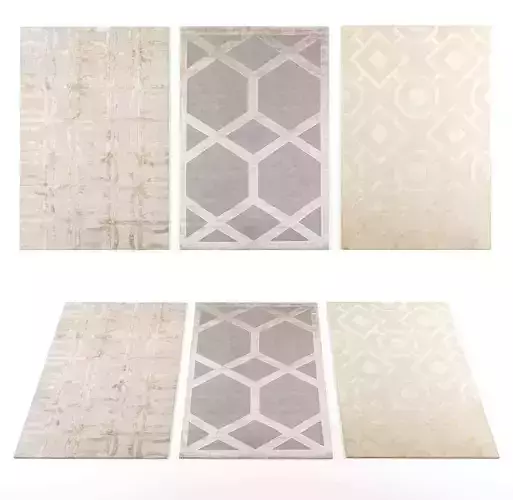 therugcompany four rugs with geometric patterns