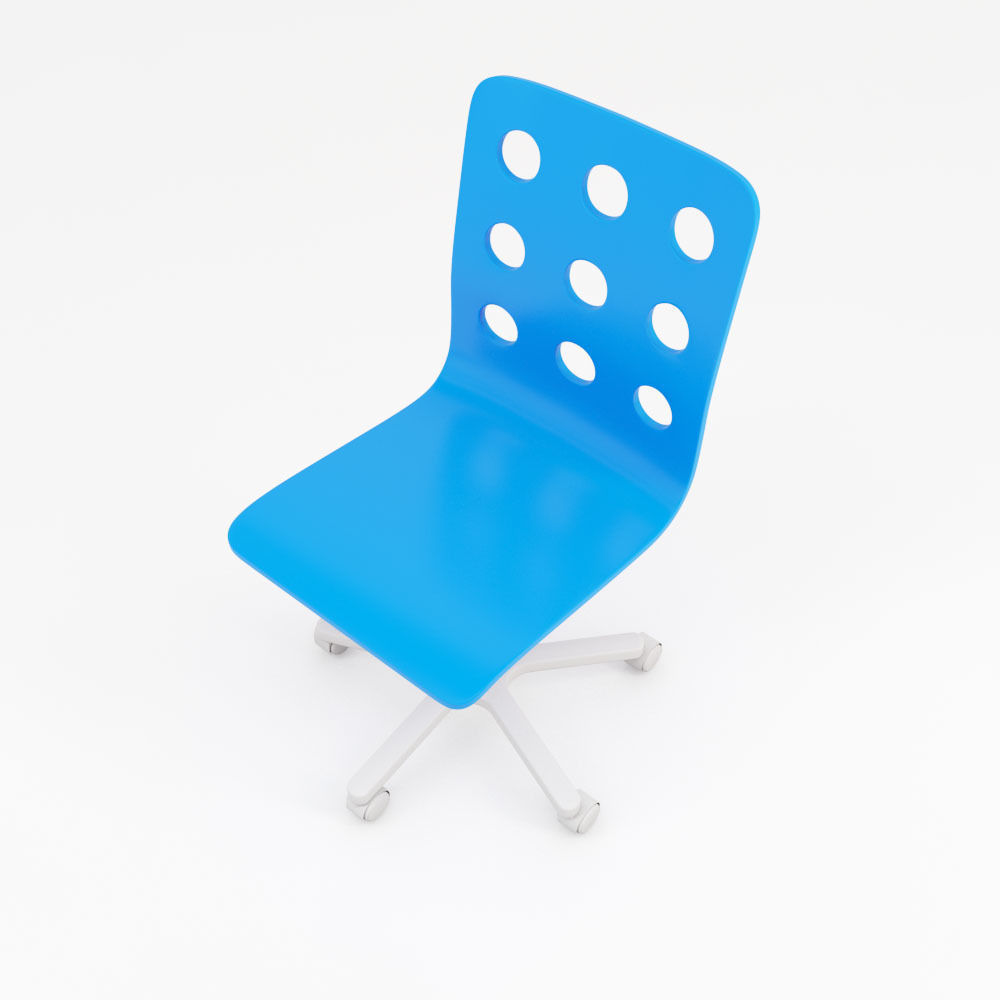 Jules childrens desk chair 3D model CGTrader