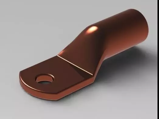 compression cable lug Cu KP-M10-150 Free 3D model_0