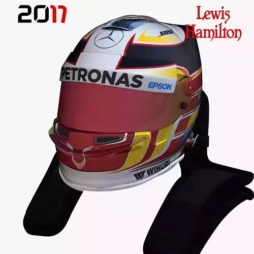 Hamilton helmet 2017