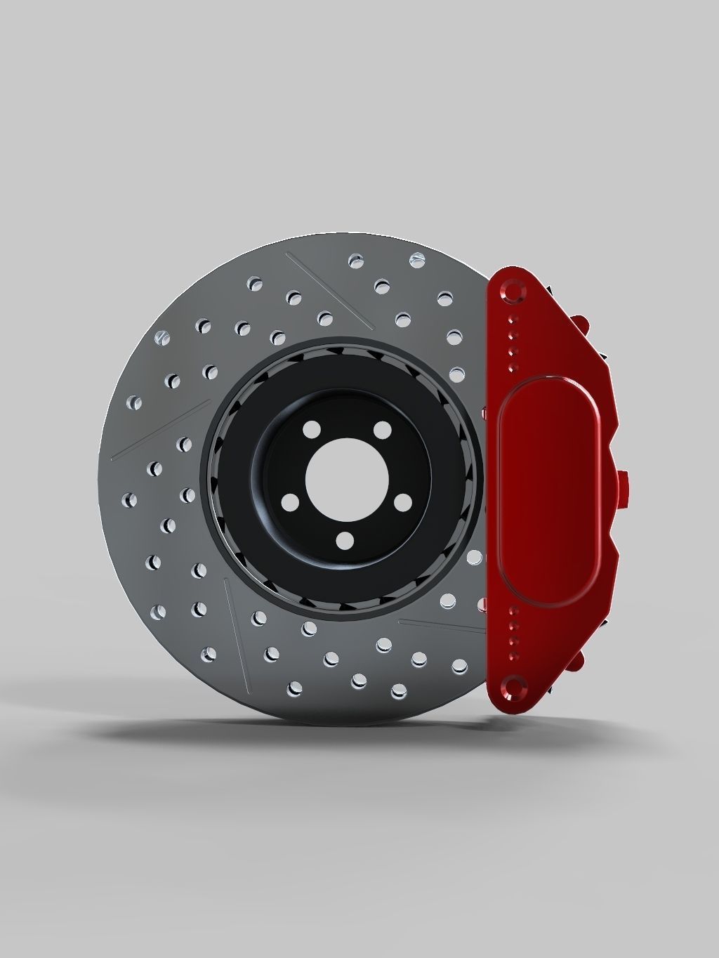 Disk Brake 3D model_1